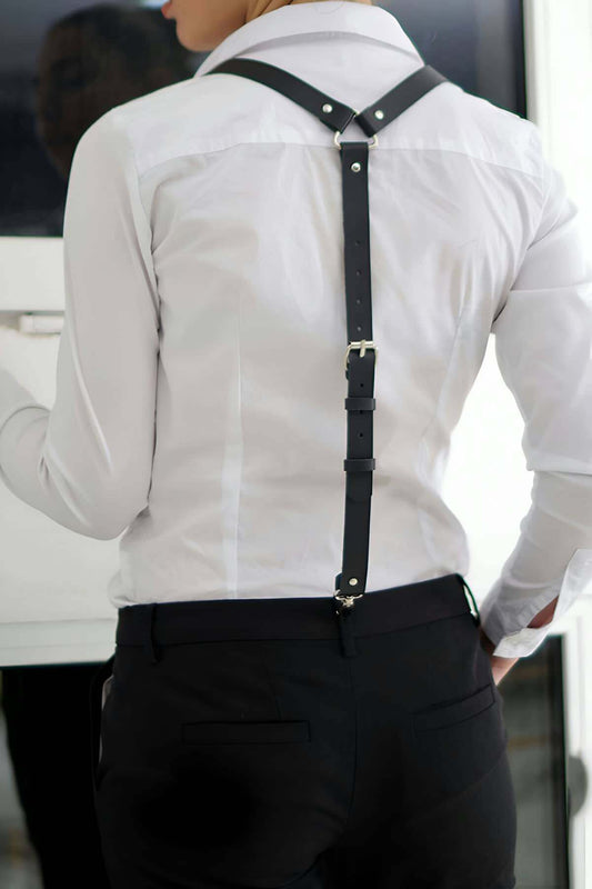 Leather Suspender Harness