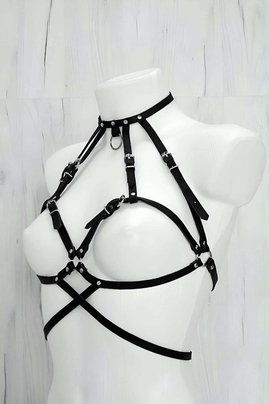 Stylish and Sexy Leather Fantasy Clothing Set