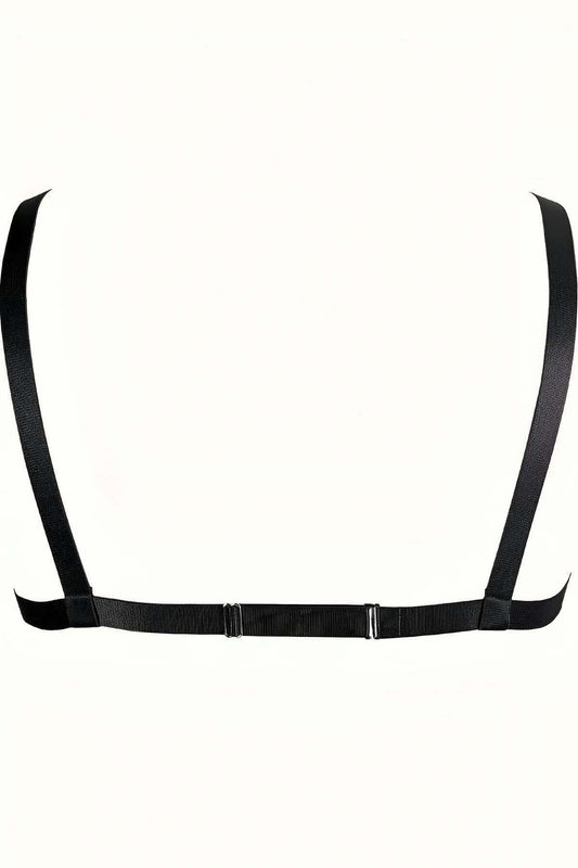 Chained Rubber Chest Harness