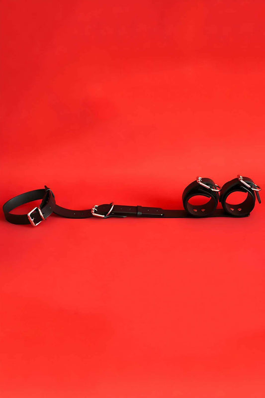 Sexy Collar Set with Ankle Straps