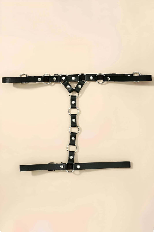Fantasy Leather Single Leg Harness