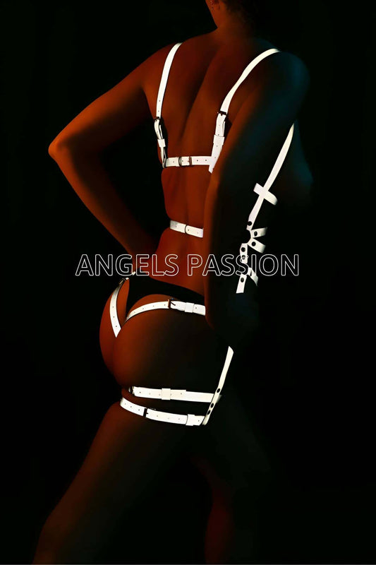 Full Body Sexy Harness That Shines When Light Hits The Dark