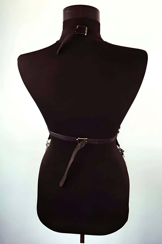 Special Production Leather Model - leather strapon harness