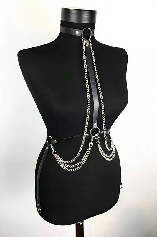 Special Production Leather Model - sexy harness
