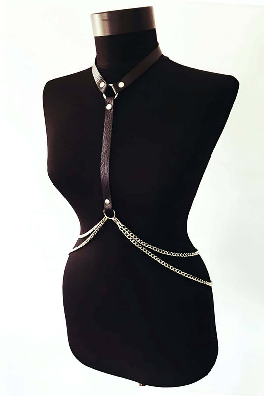 Special Production Leather Model - leather harness