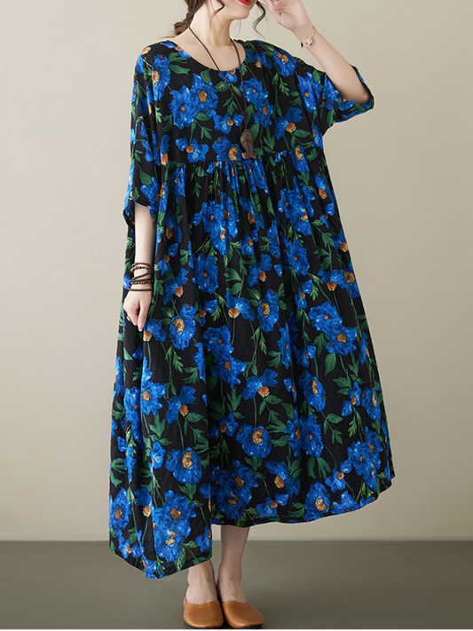 Day Dreaming Cotton Smock Dress