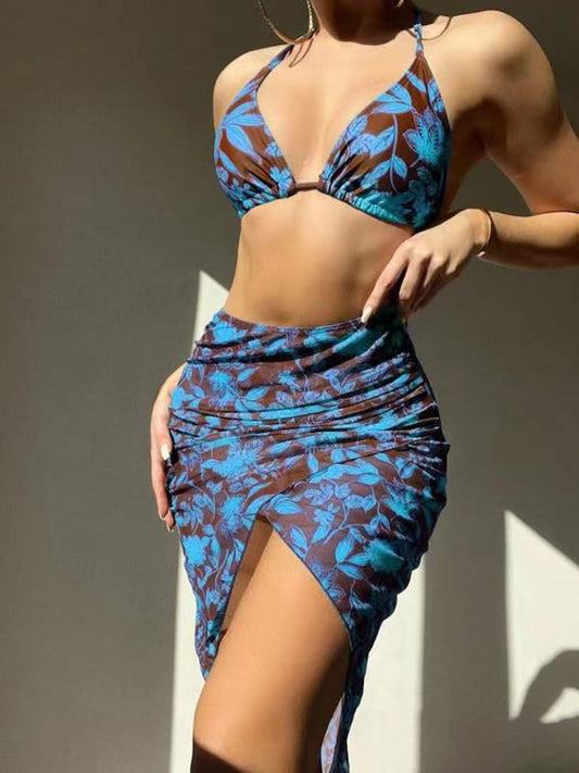 Luxe Triangle Bikini – Halter Luxe