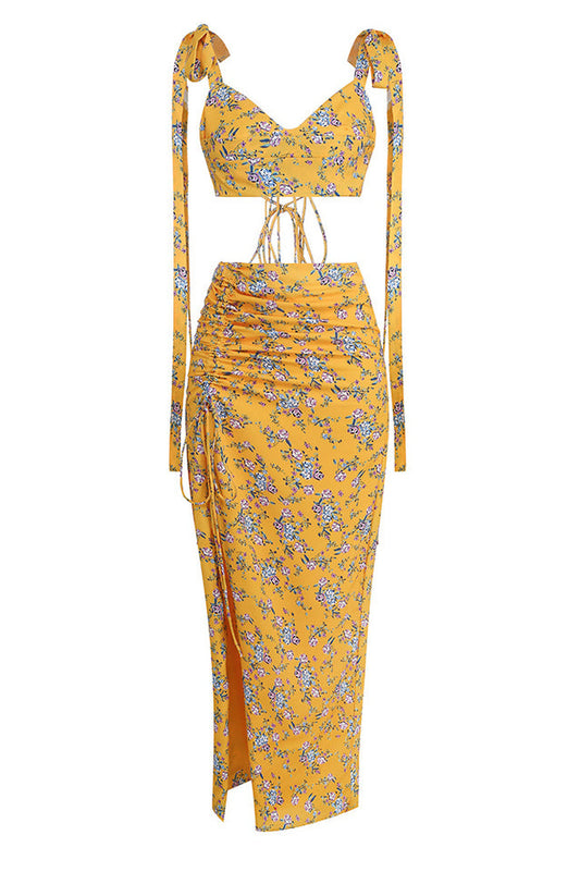 Annabella Floral Two Piece Set