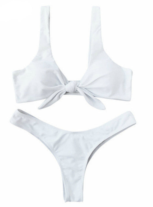 Sculpted Cut-Out Bikini – Halter Luxe