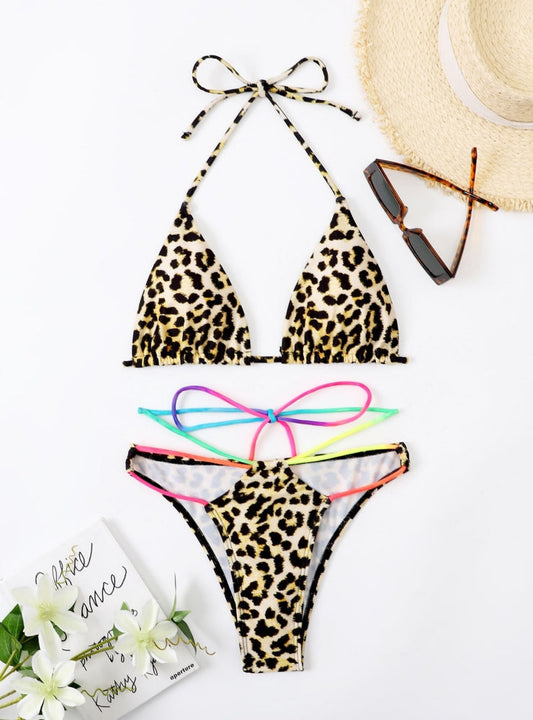 Allure Cut-Out Bikini – Tropical Bloom