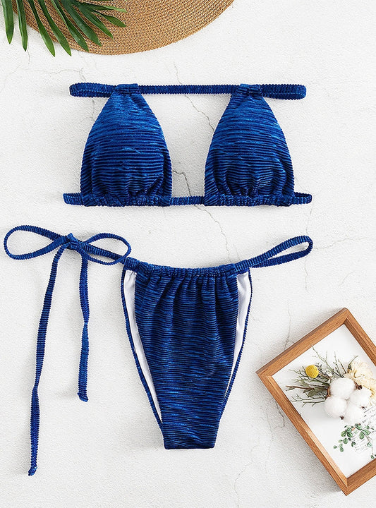 Luxe Strappy Swimsuit – Crisscross Style
