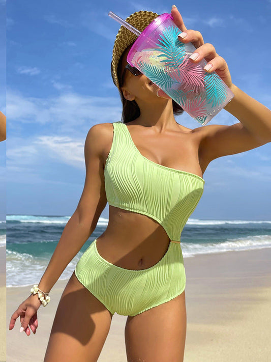 Luxe High-Waist Bikini – Midnight Swim