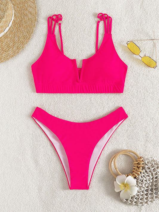 Romantic Triangle Bikini – Crisscross Style
