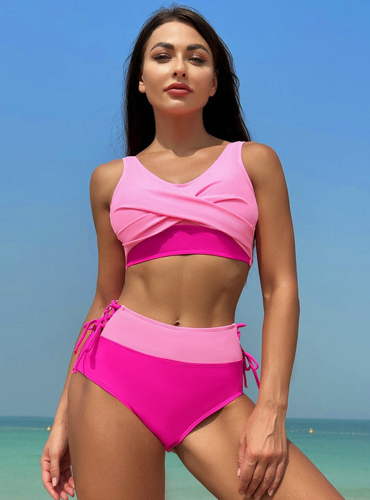 Romantic Cut-Out Bikini – Golden Hour