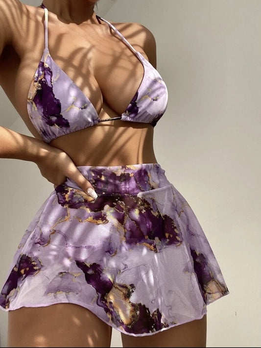 Refined High-Waist Bikini – Vintage Chic