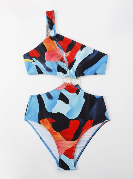 Sculpted Swimsuit – Crisscross Style