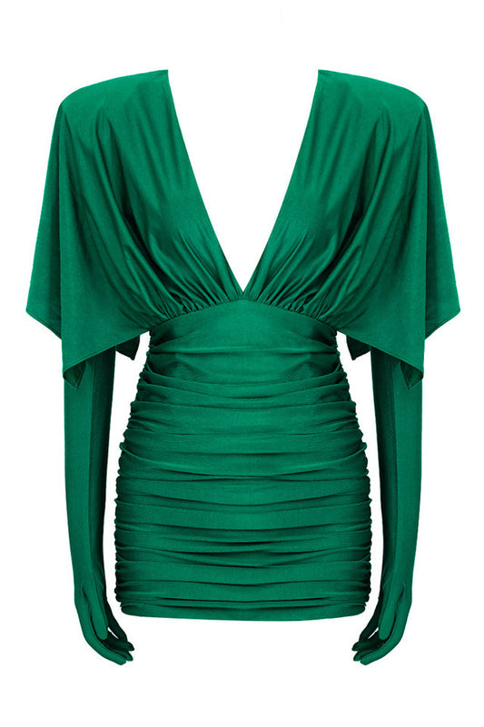 Eirak Deep-V Two Way Dress