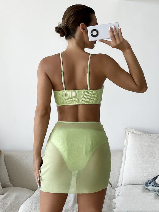 Chic Strappy Swimsuit – Vintage Chic