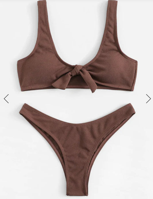Sculpted Triangle Bikini – Midnight Swim