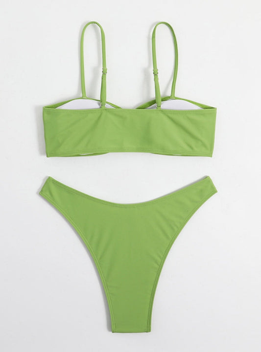 Glam Swimsuit – Halter Luxe