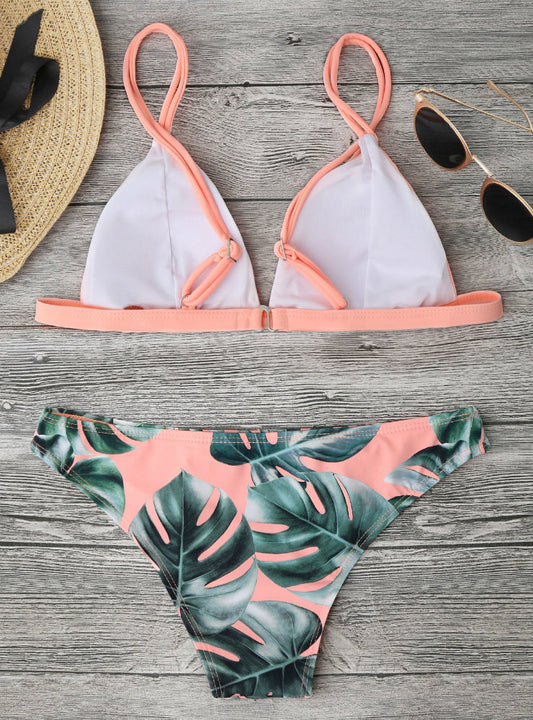 Chic High-Waist Bikini – Floral Dream