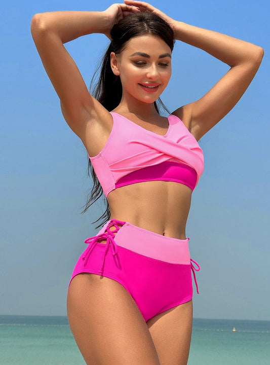 Romantic Cut-Out Bikini – Golden Hour