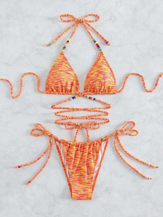 Minimalist Swimsuit – Crisscross Style