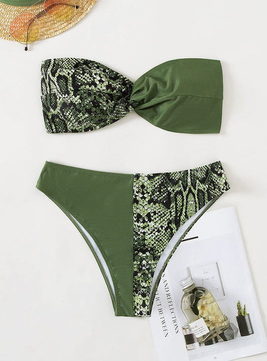 Bold Two-Piece Set – Golden Hour