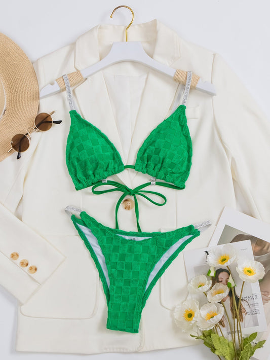 Boho High-Waist Bikini – Ocean Escape
