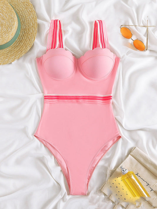 Minimalist Triangle Bikini – Vintage Chic