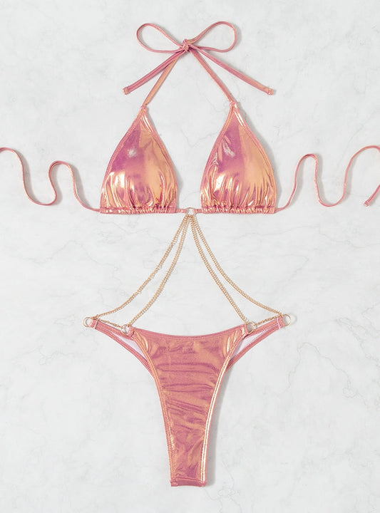 Romantic Two-Piece Set – Crisscross Style