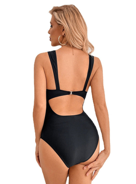 Glam Cut-Out Bikini – Satin Glow