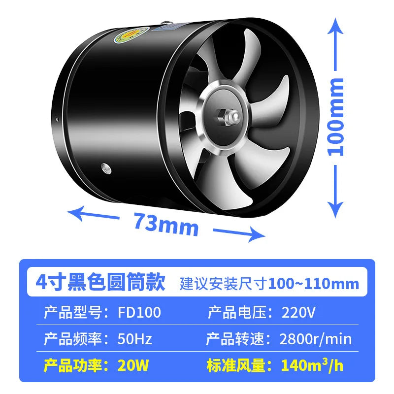 RotoFan™ - Super Suction Multifunctional Powerful Mute Exhaust Fan