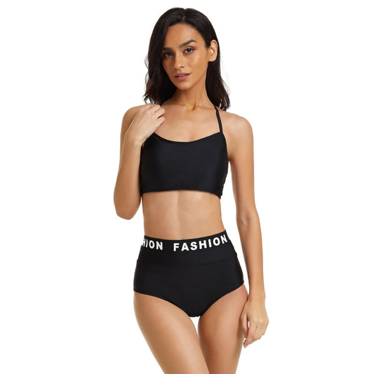 Bold Cut-Out Bikini – Tropical Bloom