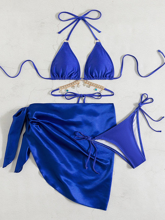 Boho Two-Piece Set – Crisscross Style