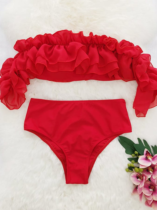Minimalist Triangle Bikini – Vintage Chic
