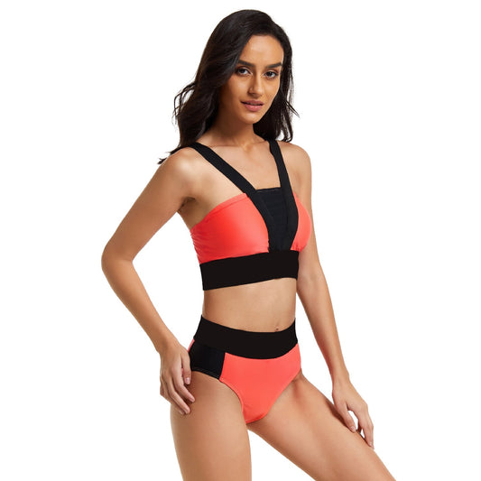 Minimalist Cut-Out Bikini – Crisscross Style