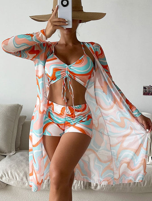 Luxe Swimsuit – Floral Dream