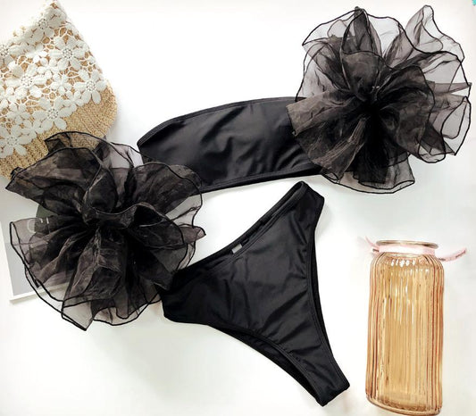 Refined High-Waist Bikini – Sun-Kissed