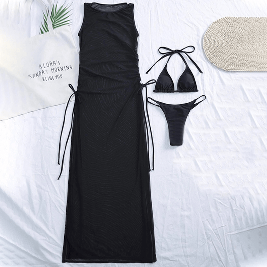 Sculpted Swimsuit – Satin Glow