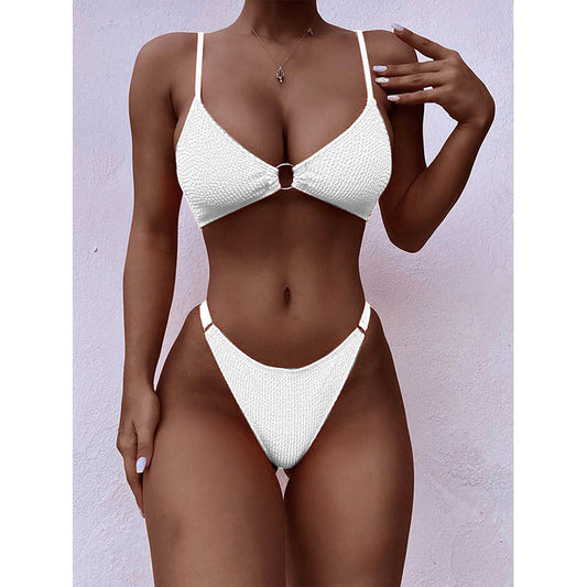Boho Cut-Out Bikini – Golden Hour