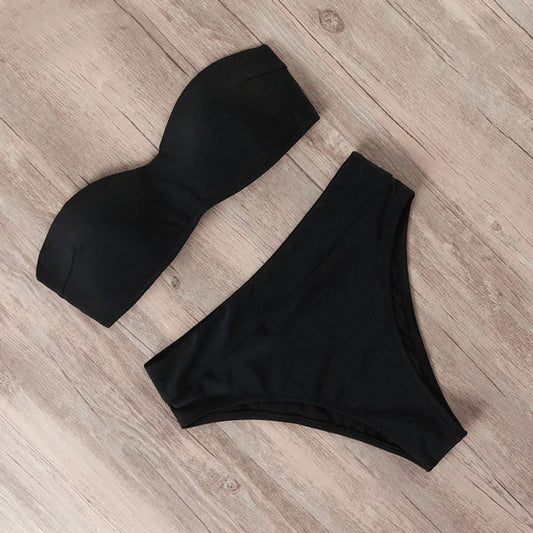 Romantic High-Waist Bikini – Wave Rider
