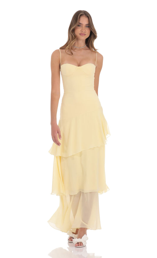 Tilly | Ruffle Maxi Dress