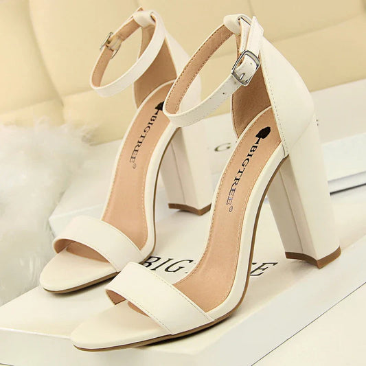 Spending No More Time Heels Sandals