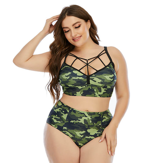 Bold Triangle Bikini – Vintage Chic