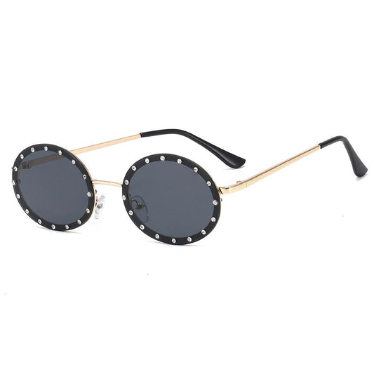 Get Used To It Oval Sunglasses