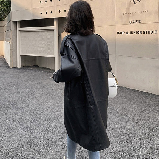 Wild and Free Leather Coat
