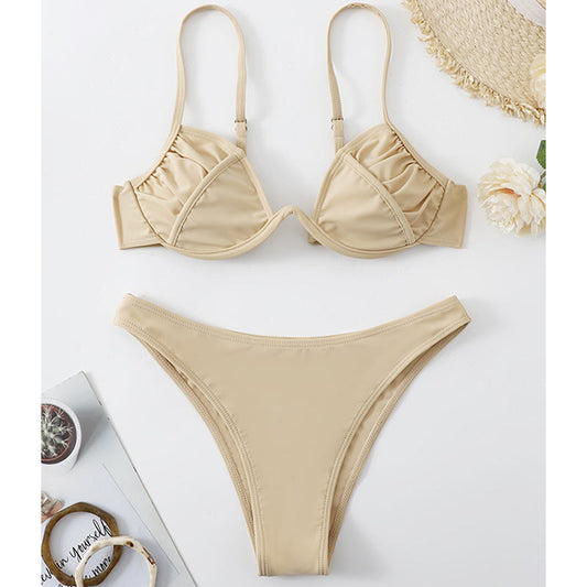 Bold High-Waist Bikini – Wave Rider