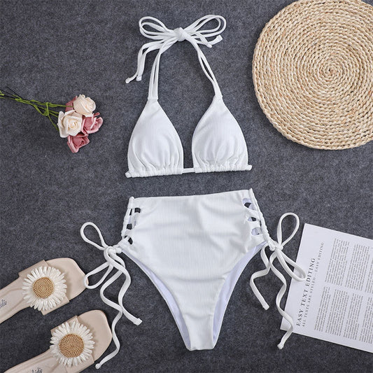 Allure Triangle Bikini – Satin Glow