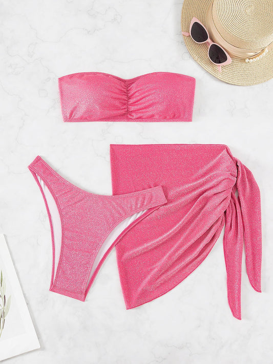 Romantic Strappy Swimsuit – Ocean Escape